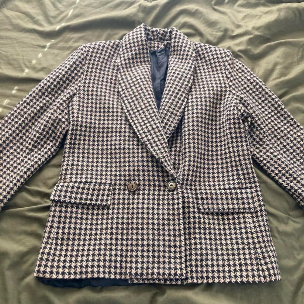 Houndstooth Blazer